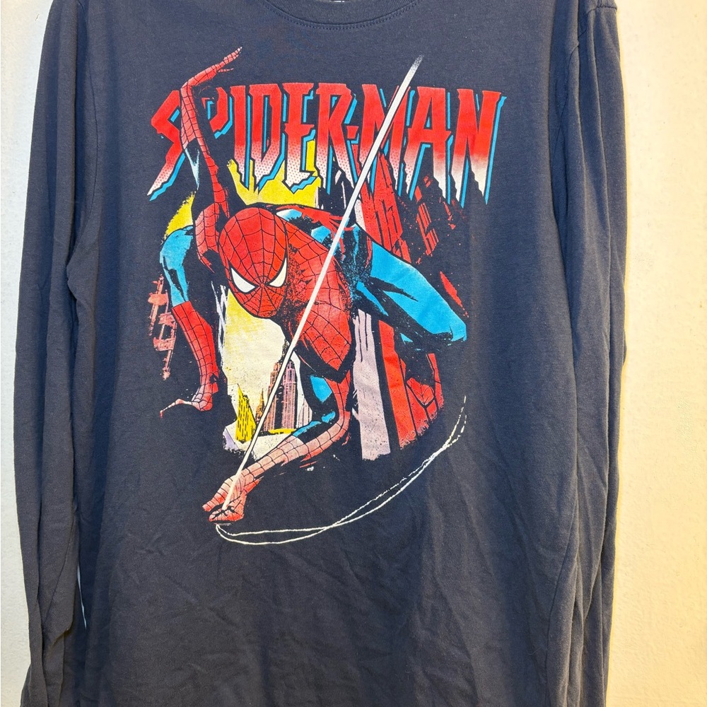 Spider-Man Graphic Long Sleeve Shirt